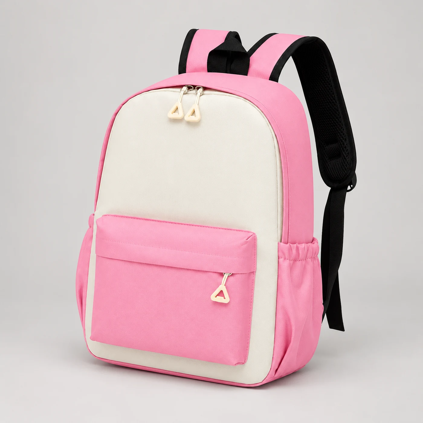 Color-Block Student Backpack — product view