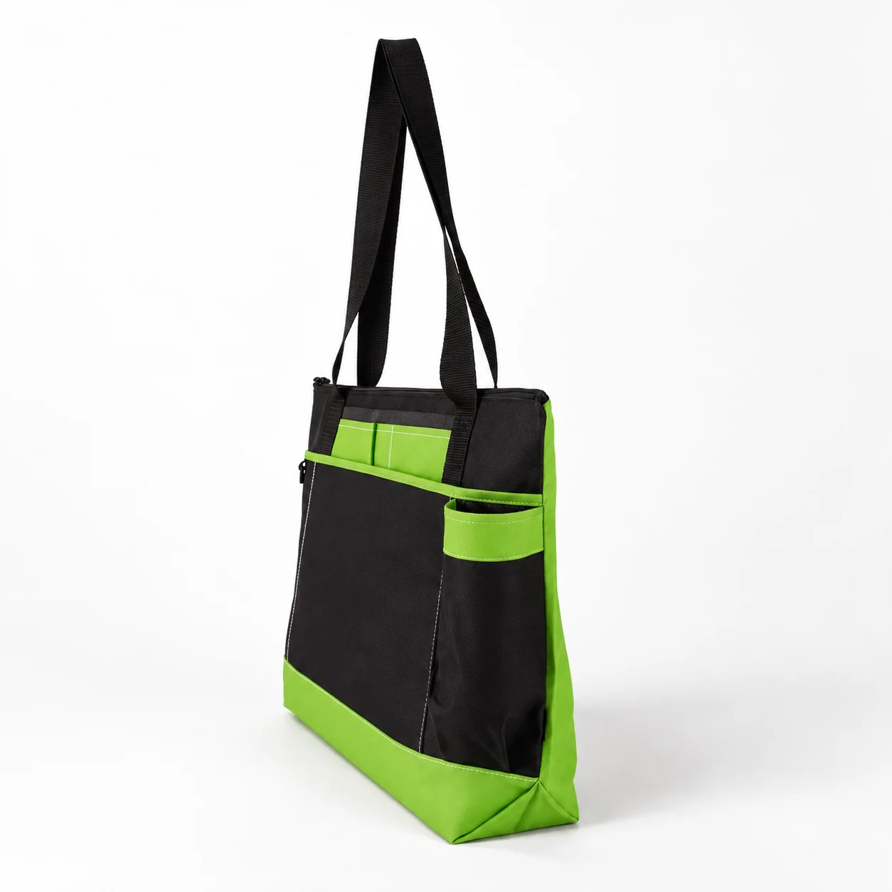 Multi-Pocket Canvas Carry Tote — product view