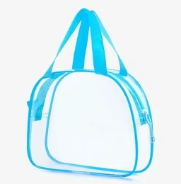 Arch-Top Clear Cosmetic Carry Pouch