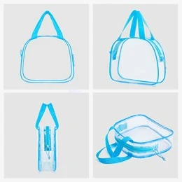 Arch-Top Clear Cosmetic Carry Pouch — product view