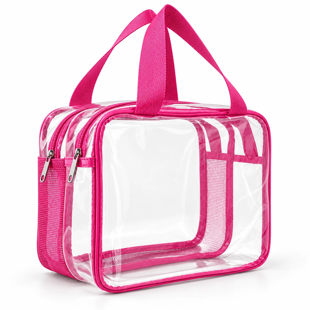 Clear PVC Carry Case with Twin Handles