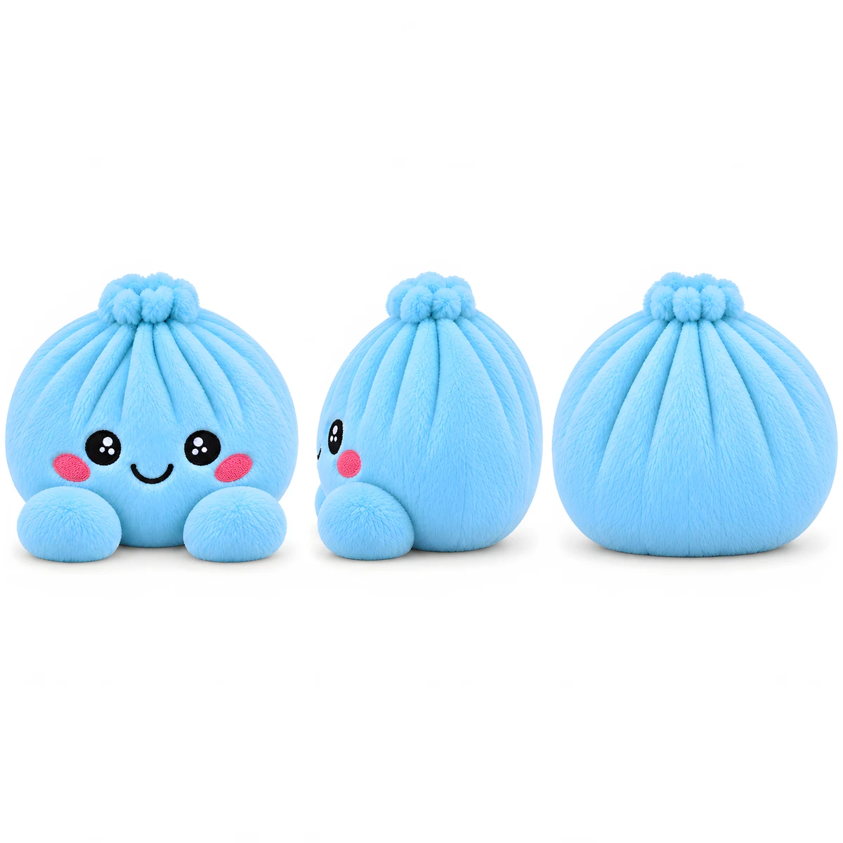 Dumpling-Shaped Plush Toy — product view