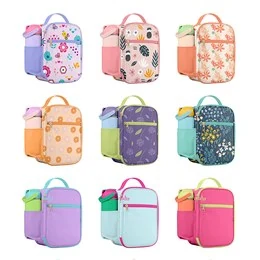 Multi-Pocket Lunch Bag with Shoulder Strap — product view