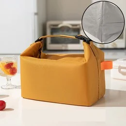 Oxford Lunch Tote with Fold-Over Top — product view
