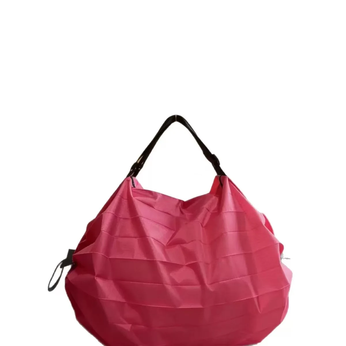 Pleated Foldable Shopping Tote