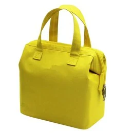 Simple Zipper Lunch Tote — product view